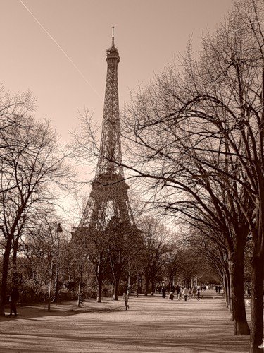 Париж - париж, город, франция, парк - оригинал