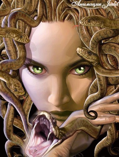 Горгона - женщина-змея - оригинал