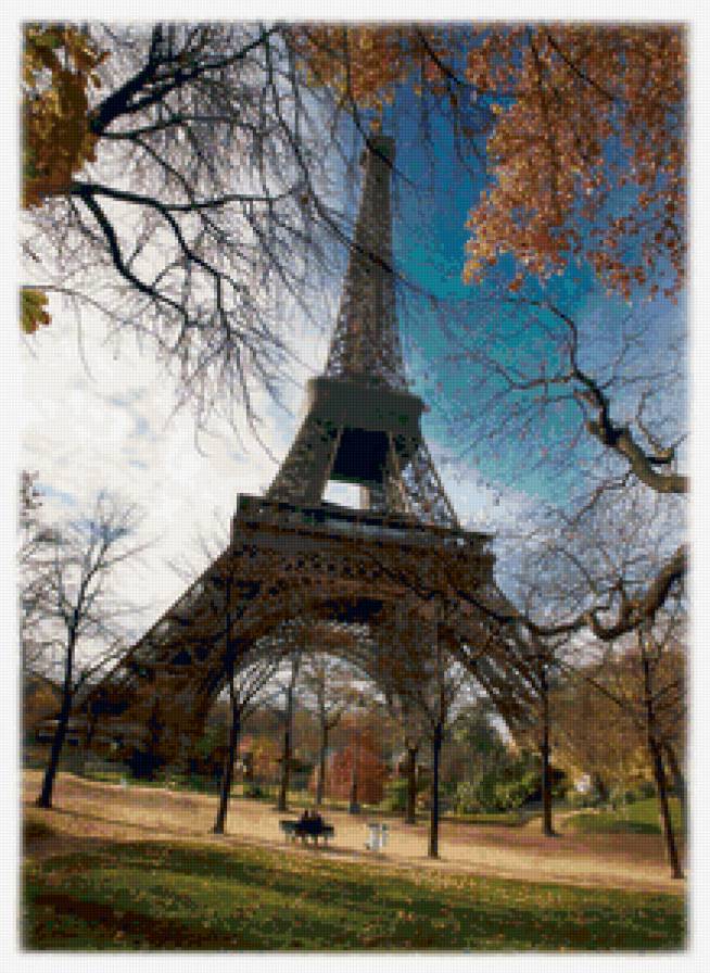 Париж - парк, париж, город - предпросмотр