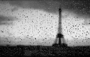 Париж из окна - париж, дождь - оригинал
