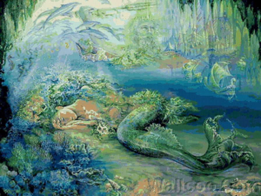 Грезы 5 - русалка, море - предпросмотр