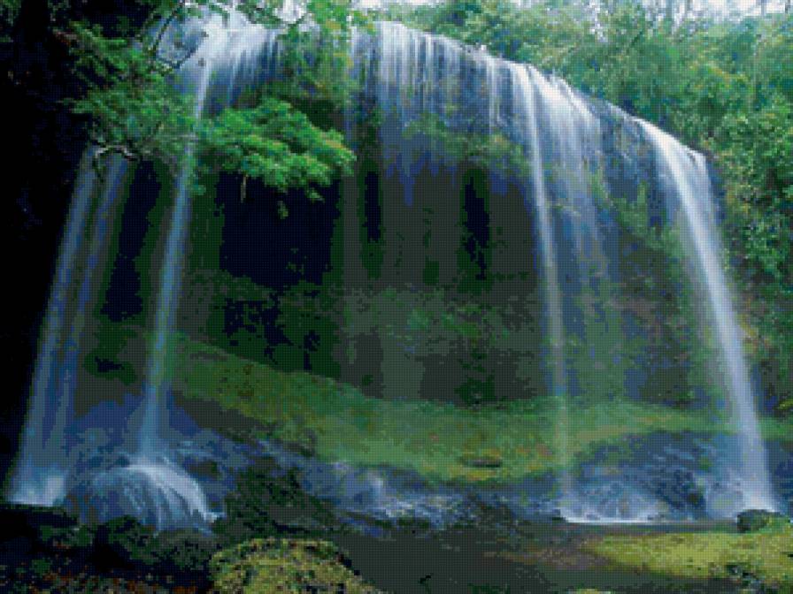 Водопад 3 - водопады - предпросмотр