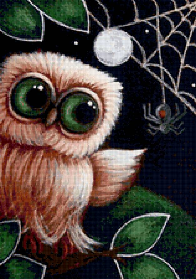 сова - сова, птица - предпросмотр