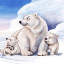 Оригинал схемы вышивки «мишки» (№24748)