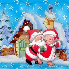 Схема вышивки «новый год»