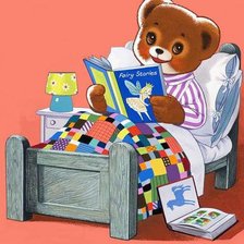 Схема вышивки «мишки»