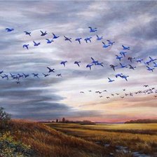 Схема вышивки «Осень»