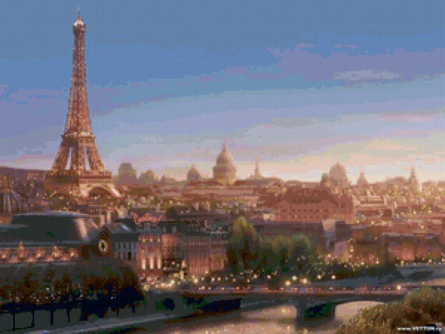 Париж - франция, париж, город - предпросмотр