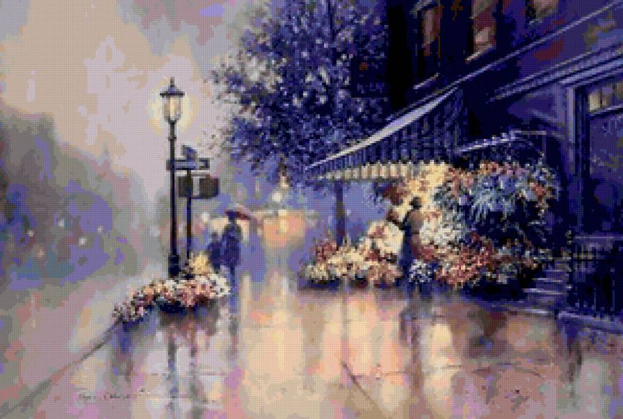 Дождливый вечер - предпросмотр