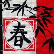 Оригинал схемы вышивки «сакура» (№25286)