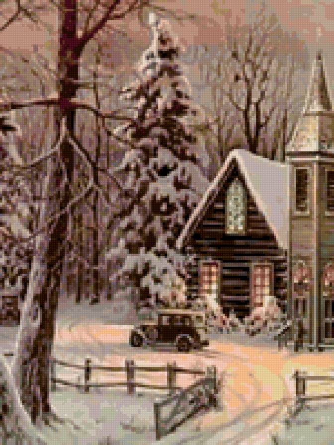 зима - зима, пейзаж, природа - предпросмотр