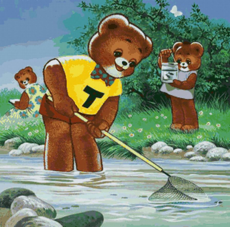 мишки - предпросмотр