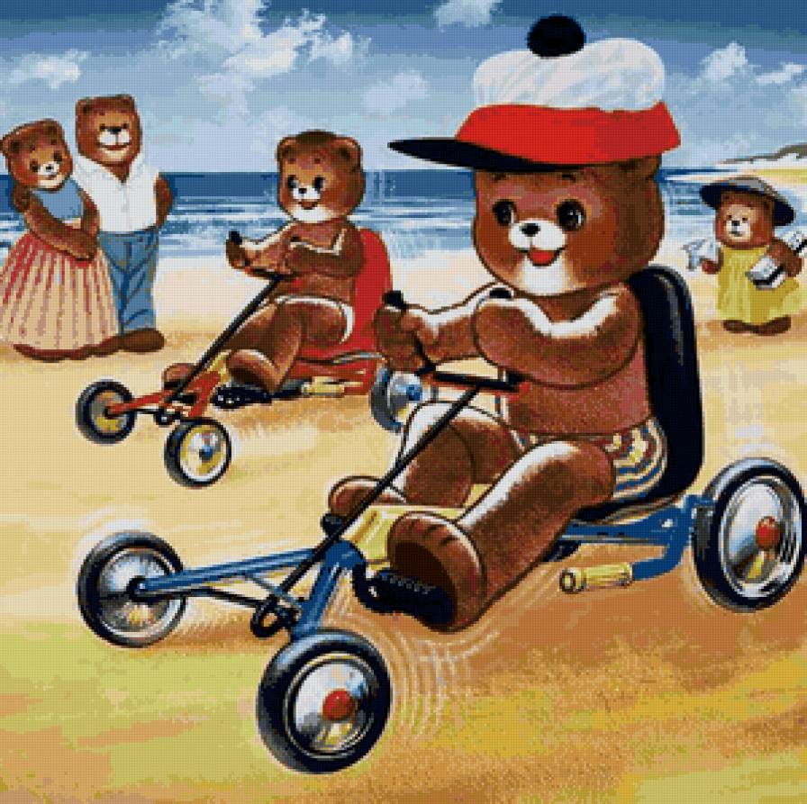 мишки - предпросмотр