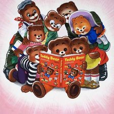 Схема вышивки «мишки»