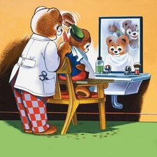 Схема вышивки «мишки»