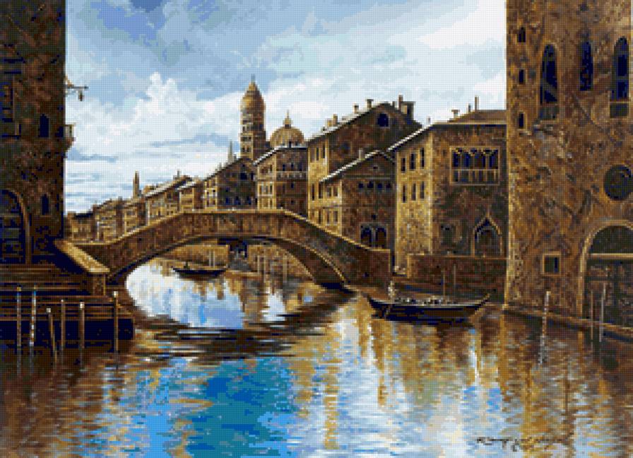 Венеция - городской пейзаж, венеция - предпросмотр