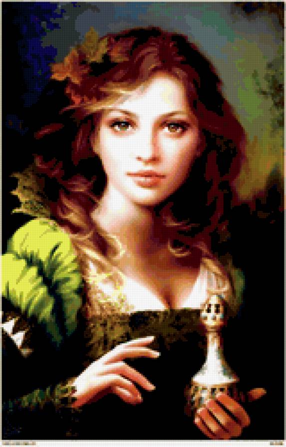 девушка - портрет, девушка - предпросмотр