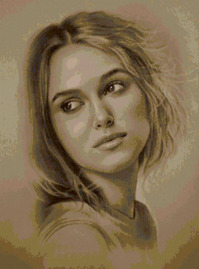 девушка - здезды, девушка - предпросмотр