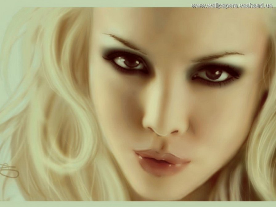 девушка - люди, тоска, девушка, фэнтези, чувства, лица, взгляд - оригинал