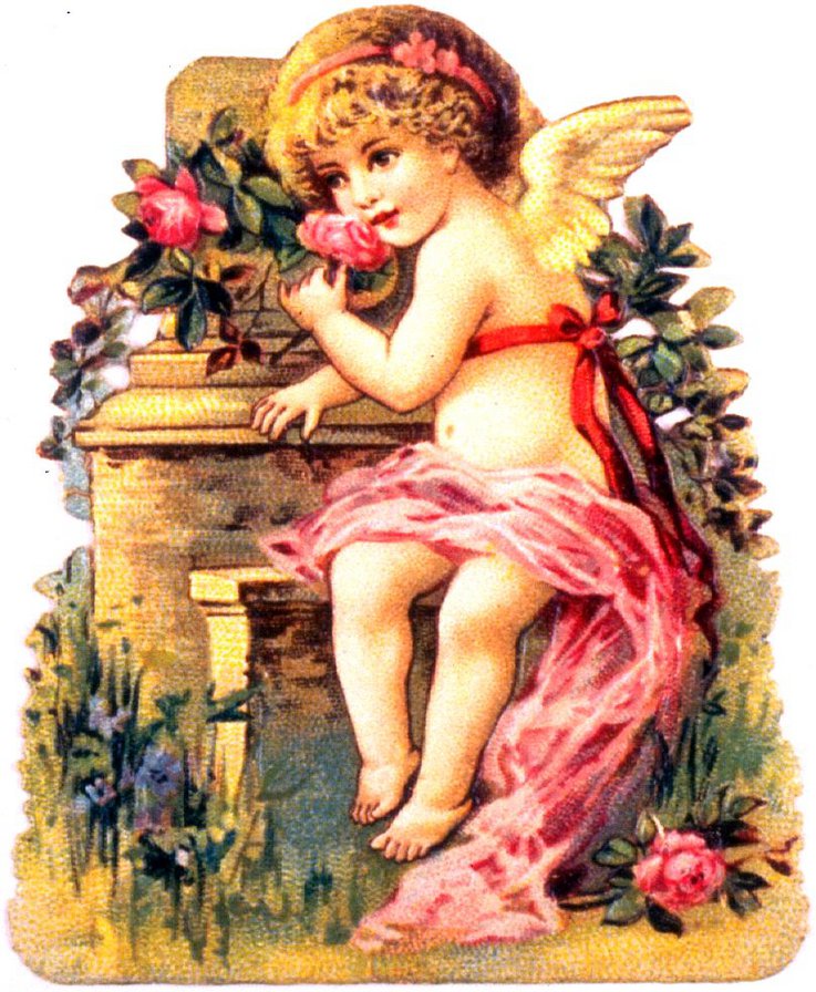 №28050 - ангелочки - оригинал