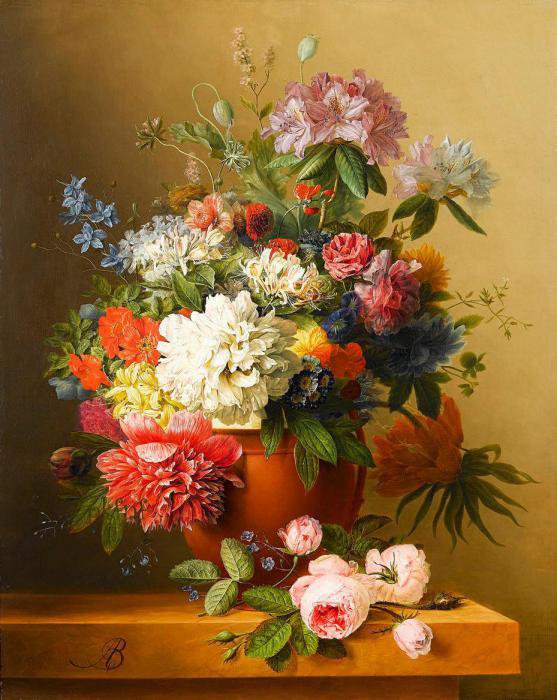 букет цветов - букет, цветы, живопись - оригинал