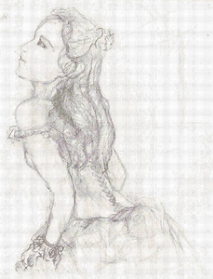 девушка - девушка, взгляд, лица, чувства, люди, тоска - предпросмотр