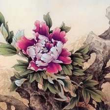 Оригинал схемы вышивки «цветок» (№28756)