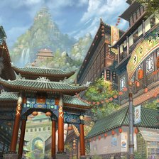 Схема вышивки «аниме»