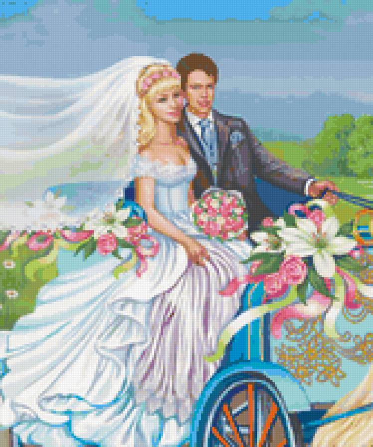 пара - свадьба, пара - предпросмотр