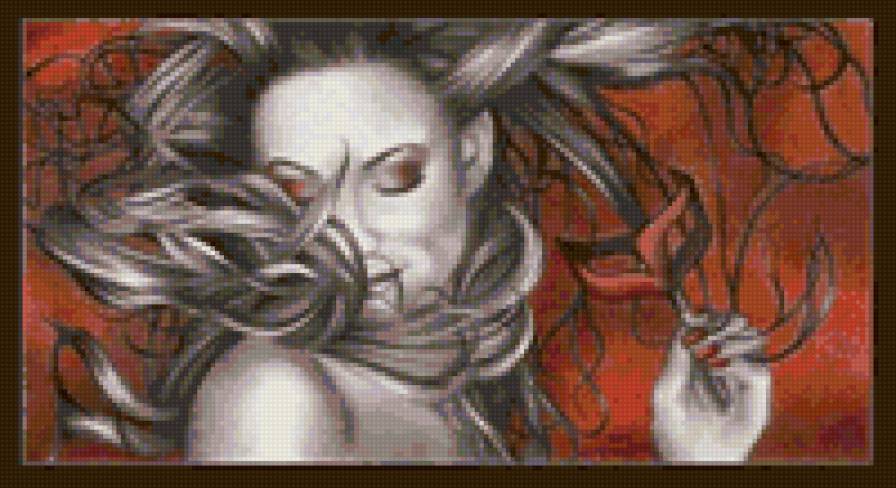 маска - девушка, люди, лицо, маска - предпросмотр