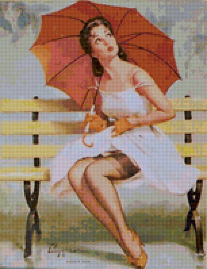 50-е - она, девушка - предпросмотр