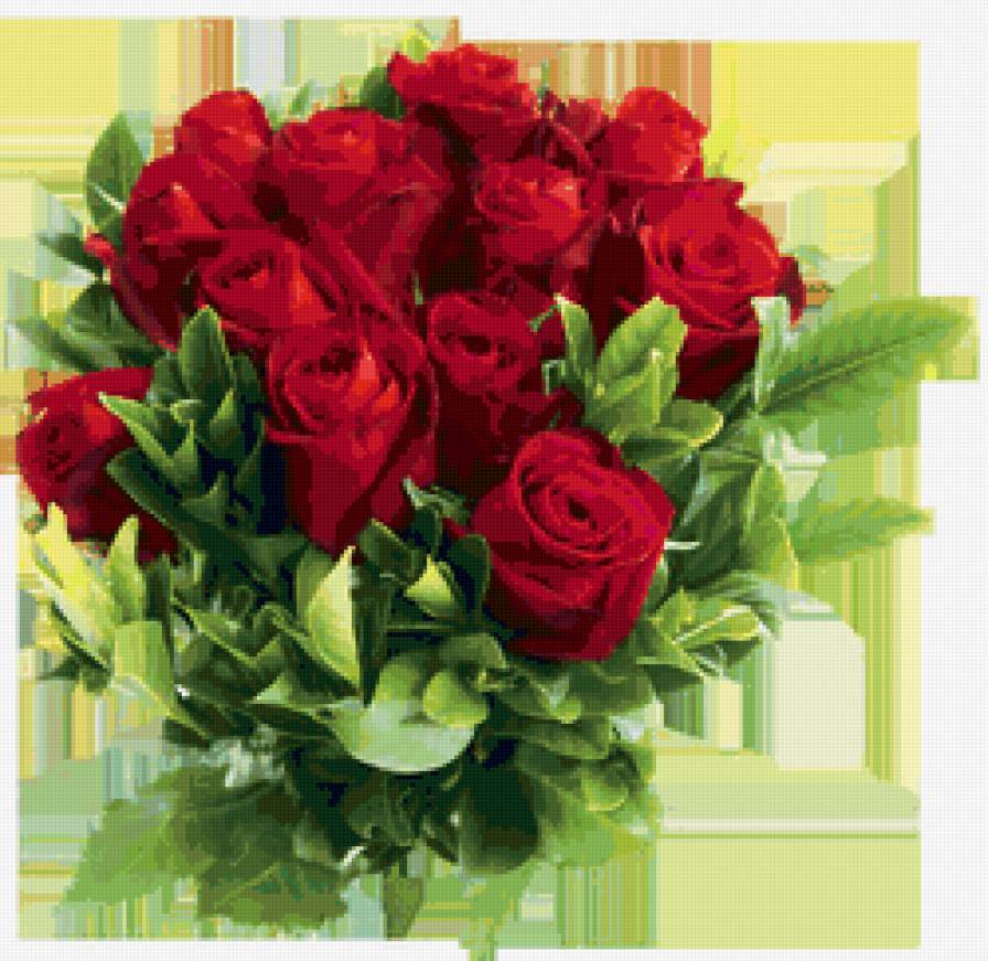 розы - розы, букет, цветы - предпросмотр