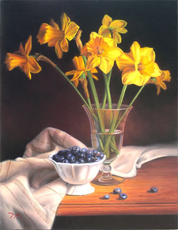 цветы - цветы, натюрморт, букет, природа - оригинал