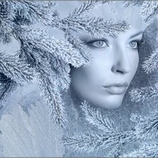 Оригинал схемы вышивки «Зима» (№32611)