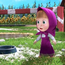 Схема вышивки «маша и медведь»