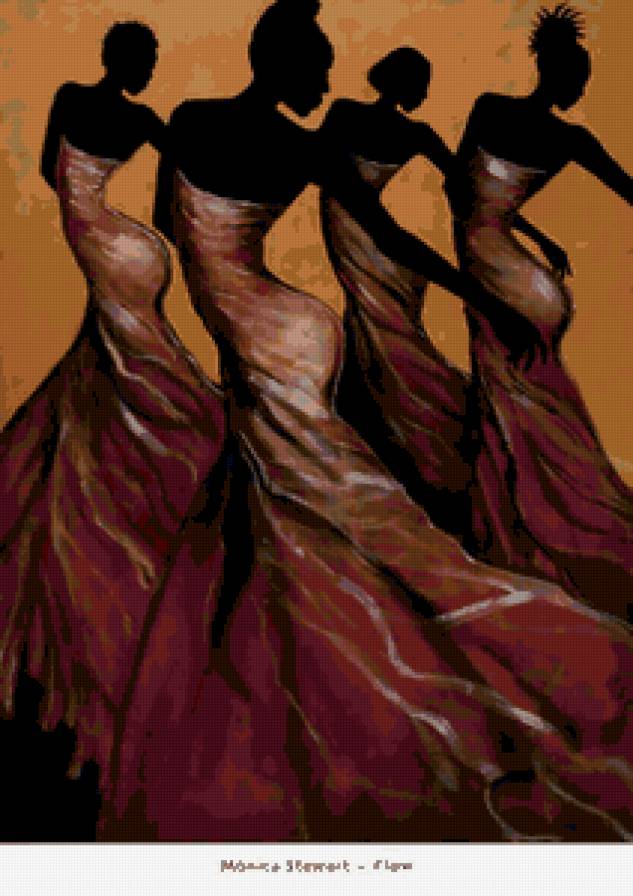 №33449 - девушка, дама, африка - предпросмотр