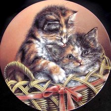 Схема вышивки «Kotjata»