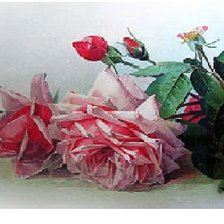 Оригинал схемы вышивки «Розы часть 1» (№34426)