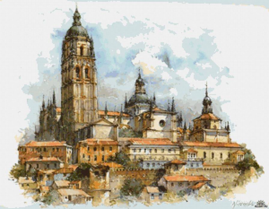 Detlev Nitschke-9 - город, дом, городской пейзаж - предпросмотр