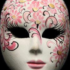 Оригинал схемы вышивки «маска» (№34671)