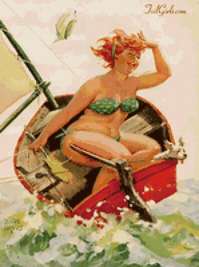 хильда в море - предпросмотр