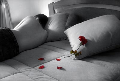 Уйти не попрощавшись - роза, прощание, парень - оригинал