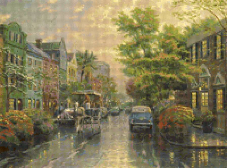 Улица - улица, пейзаж, город - предпросмотр