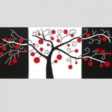 Схема вышивки «Триптих "Древо жизни"»