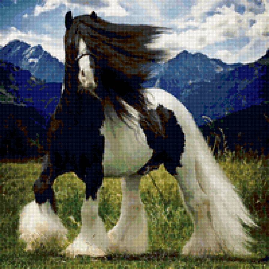 53 - лошади, животные, природа, красота - предпросмотр