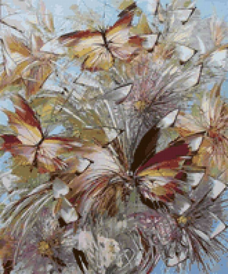 "Пестрое трио". - предпросмотр