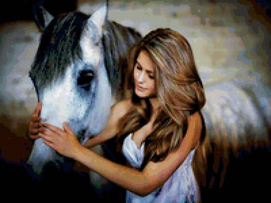 98 - красота, лошади, природа, животные - предпросмотр