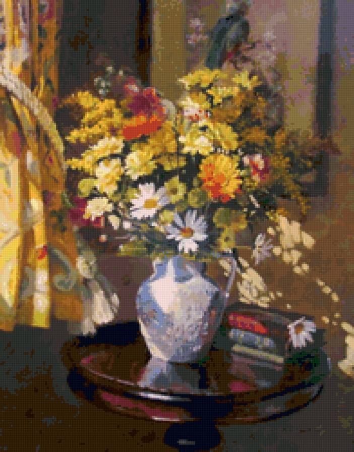 натюрморт - натюрморт, цветы - предпросмотр