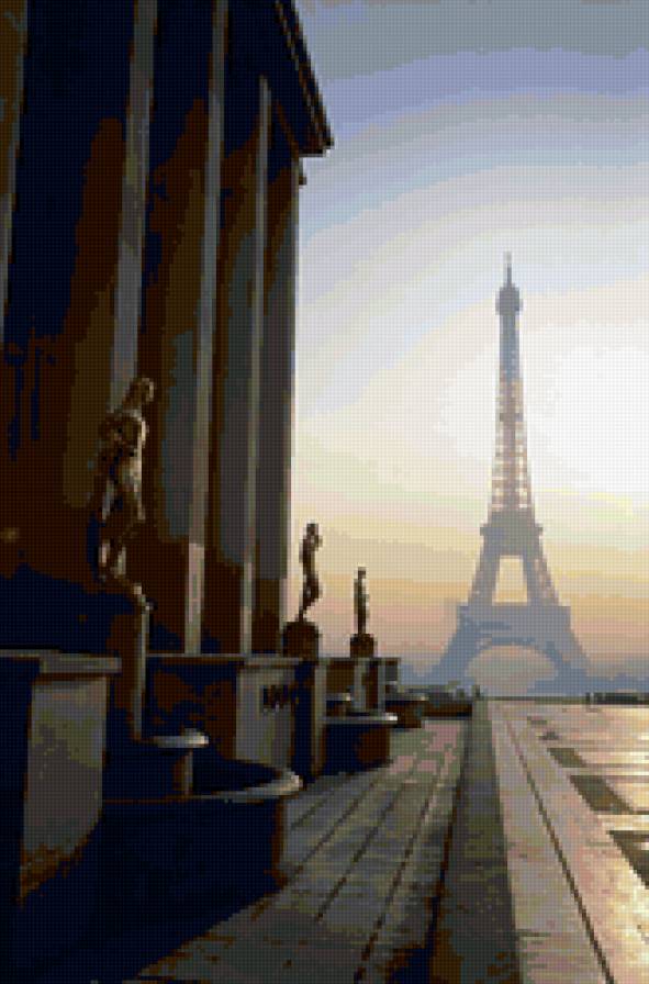 Париж - франция, чудеса света, париж, город - предпросмотр