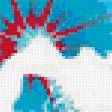 Предпросмотр схемы вышивки «звезда» (№37620)